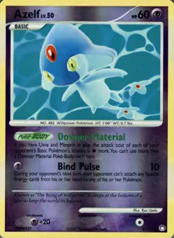 Azelf 4/123 Holo Rare Mysterious Treasures Pokemon Lightly Played - Image 1
