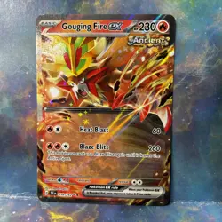 Gouging Fire ex 38/162 Temporal Forces Double Rare Holo Pokemon TCG - Image 1
