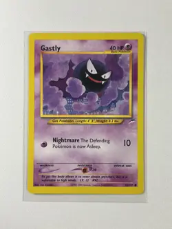 Gastly 65/105 Neo Destiny Non Holo Pokemon TCG Card LP+ - Image 2