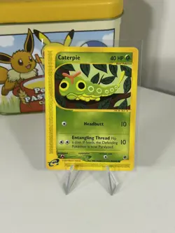 Caterpie 96/165 Expedition Base Set E-Reader Pokemon TCG Card LP+ - Image 1