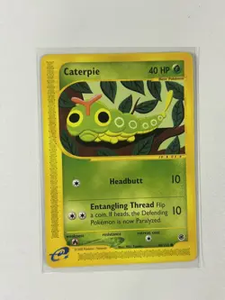 Caterpie 96/165 Expedition Base Set E-Reader Pokemon TCG Card LP+ - Image 2