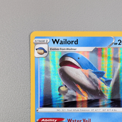 Pokemon TCG Card - Wailord 32/185 Holo Rare | Vivid Voltage (2020) - Image 3