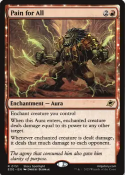 MTG Pain for All Normal NM Edge of Eternities Magic 151 - Image 1