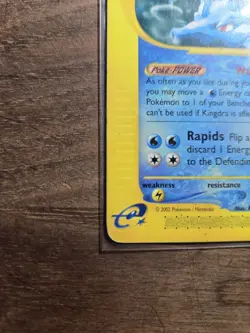 Pokemon TCG Kingdra 19/147 Expedition Holo Rare Stage 2 120 HP e-Reader EN - Image 5