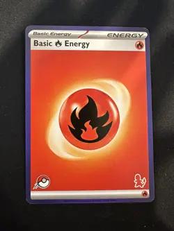 POKEMON TCG FIRE ENERGY (BLUE BORDER) MY FIRST BATTLE CHARMANDER DECK ENGLISH - Image 1