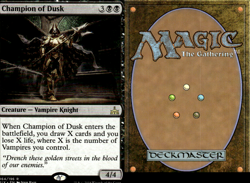 Magic the Gathering -MTG- Champion of Dusk - Image 1