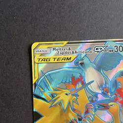 Moltres & Zapdos & Articuno GX 66/68 Hidden Fates Full Art Holo - Image 4
