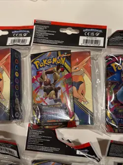 Pokemon Mega Evolution Phantasmal Flame Booster Pack Lot (6 PACKS) - Image 3