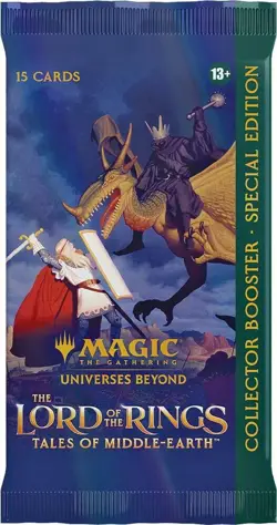 MTG Universes Beyond Lord of the Rings Special Edition Collector Booster Pack - Image 1