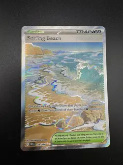 Surfing Beach 114/086 Pokemon TCG: Chaos Rising - Image 1