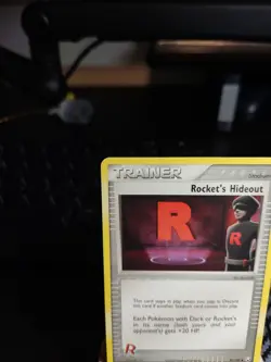 Rocket's Hideout 87/109 Pokemon Team Rocket Returns 2004 LP - Image 2