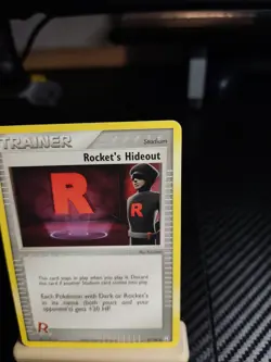 Rocket's Hideout 87/109 Pokemon Team Rocket Returns 2004 LP - Image 3