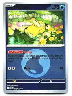 Psyduck ME: Ascended Heroes 039/217 Reverse Holo Pokemon NM - Image 1
