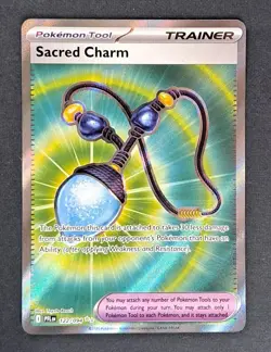 Sacred Charm 122/094 (NM) - ME02: Phantasmal Flames - Ultra Rare - Pokemon TCG - Image 1