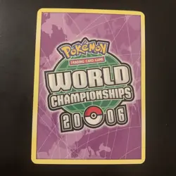 Pokemon Pow! Hand Extension 85/109 Rare Trainer World Champ EN 2005 Signed - Image 2