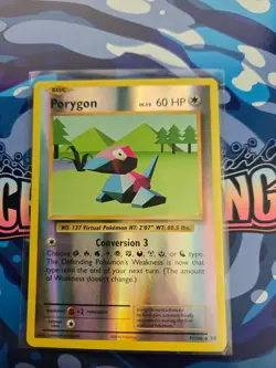 Porygon 71/108 Uncommon Evolutions Pokemon Reverse Holo Near Mint - Image 1