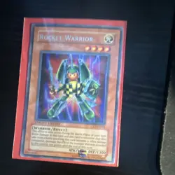 Konami Yu-Gi-Oh! Rocket Warrior CT2-EN005 Ultra Rare Holo LE 1500/1300 EN - Image 3