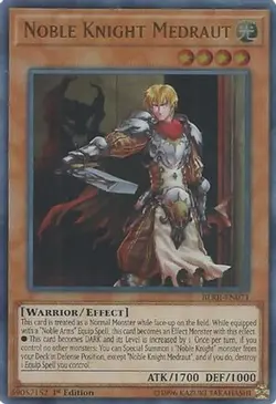 Yugioh - Noble Knight Medraut (Ultra Rare) (1st Edition) - BLRR-EN071 (P) - Image 1