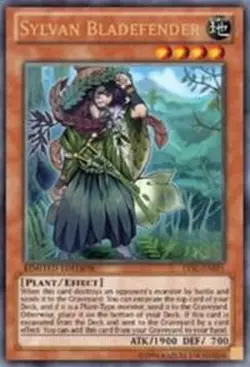 Yugioh - Sylvan Bladefender (Ultra Rare) (Limited) - LVAL-ENSP1 (P) - Image 1