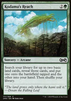 MTG Magic the Gathering Kodama's Reach (171/271) Ultimate Masters NM - Image 1