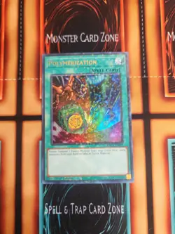 Polymerization Duel Terminal HAC1-EN022 1st Edition Ultra Rare NM Yugioh - Image 1