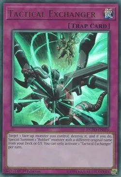 Yugioh - Tactical Exchanger (Ultra Rare) (1st Edition) - DUPO-EN026 (P) - Image 1
