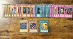 Yugioh SDJ Vintage Starter Deck Joey Complete Set 1-50, Red-Eyes - Image 1