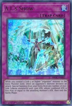 Yugioh - A.I.'s Show (Ultra Rare) (1st Edition) - BROL-EN042 (P) - Image 1