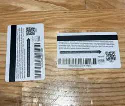 Round 1 x One Piece Exclusive Club Cards Set of 2 NO BALANCE - Image 2