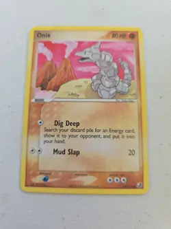 Onix - 65/115 - EX Unseen Forces - Common - Pokemon Card - Image 1