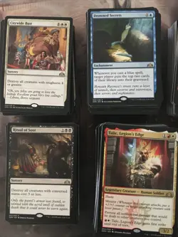 Magic the Gathering (Lot of 510) MTG Guilds of Ravnica lot Rares Tokens + More - Image 2