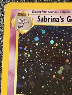 1st Edition Sabrina's Gengar 14/132 Holo Rare Pokemon Card 2000 - Image 2