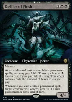 MTG Magic the Gathering Defiler of Flesh (400/462) Dominaria United LP - Image 1