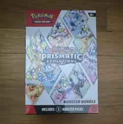 Pokemon TCG Prismatic Evolutions Booster Bundle Box - 6 Packs 60 Cards (EN) - Image 1