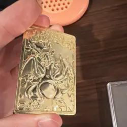 Burger King Pokemon 23K Gold Plated Charizard Card w/ clear case, NO CERTIFICATE - Image 4