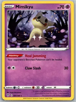 Mimikyu Holo Promo Miscellaneous Cards & Products 081/189 NM - Image 1