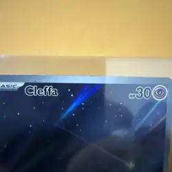 Cleffa Pokemon TCG Obsidian Flames Holo Illustration Rare Card 202/197 - Image 4
