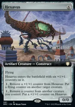 MTG Magic the Gathering Hexavus (61/223) The Brothers' War Commander LP - Image 1