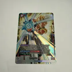 Dragon Ball Super Card Game Fusion World Dual Evolution Gogeta: BR SR FB09-007 - Image 1
