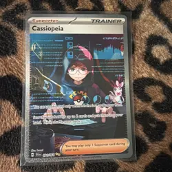 Cassiopeia Trainer Holo Card Pokemon TCG S&V Shrouded Fable 094/064 - Image 1