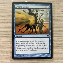 Arcane Denial SP Commander MTG Magic The Gathering Blue English Card - Image 1