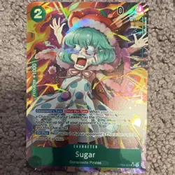Bandai One Piece Card Game Sugar OP04-024 SR Character Alt Art Holo - Image 1