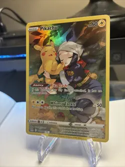 Pokemon Pikachu TCG TG05/TG30 Swsh11 Trainer Gallery Holo Card NM/M Condition - Image 2