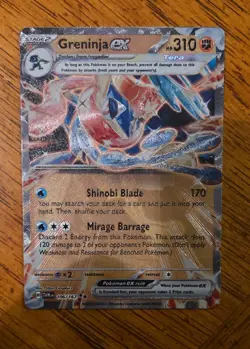 Greninja ex (GameStop Metal Card) 106/167 Miscellaneous Cards & Products Regular - Image 1