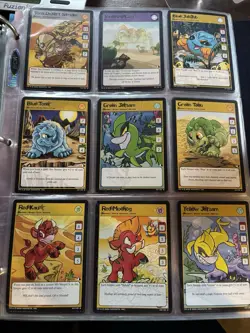 Neopets TCG Battle for Meridell Lost Desert Mixed Cards 21-100 2005 - Image 4