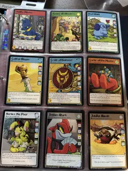 Neopets TCG Battle for Meridell Lost Desert Mixed Cards 21-100 2005 - Image 5