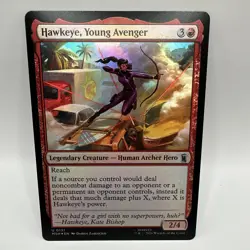 Hawkeye, Young Avenger Marvel Super Heroes Foil 0131 - Image 1