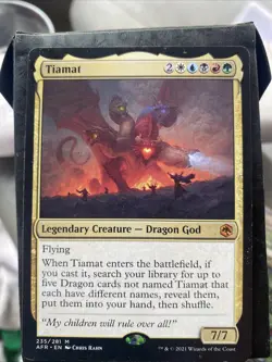 Tiamat AFR Magic The Gathering Mtg NM/LP - Image 3