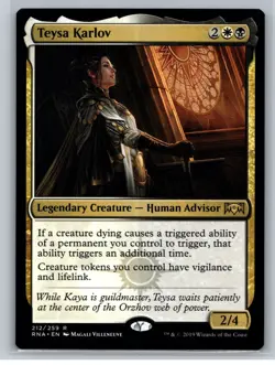 MTG - Ravnica Allegiance #212 Teysa Karlov - Image 1