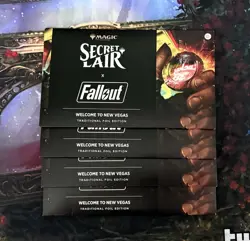 MTG Secret Lair FALLOUT: Welcome to New Vegas - FOIL - US Seller In Hand SEALED - Image 3
